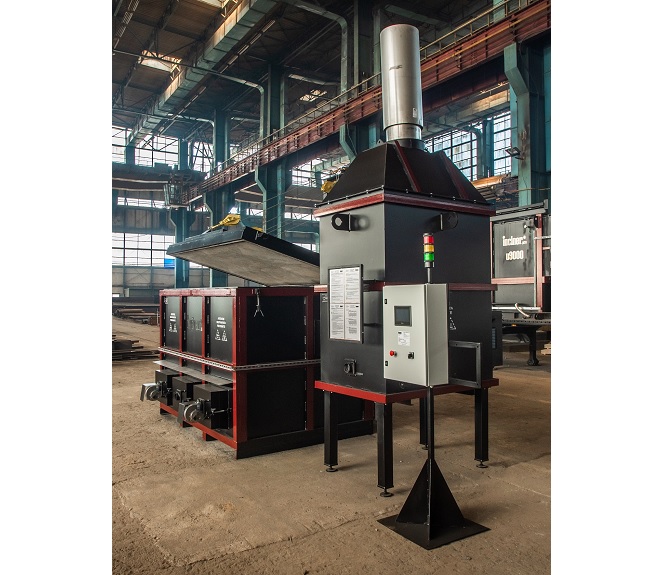 The IncinerPro i2000 incinerator for pig farms.