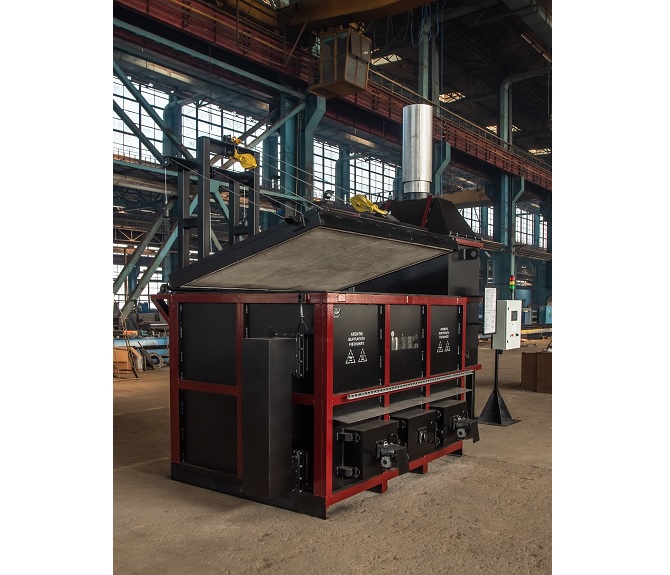 The IncinerPro i2000 incinerator for pig farms.
