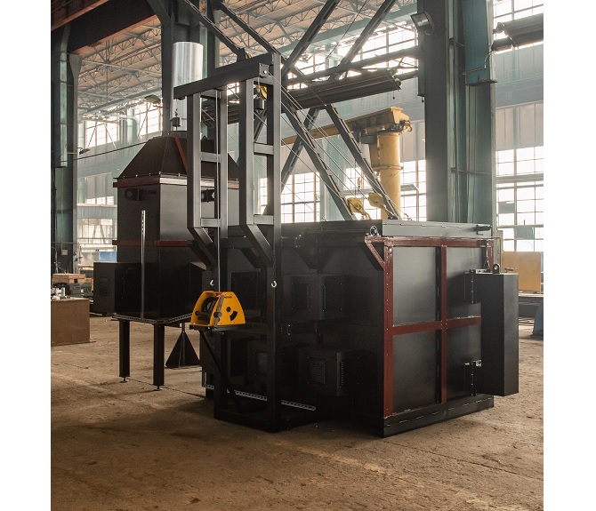 The IncinerPro i2000 incinerator for pig farms.