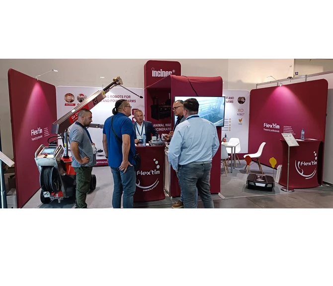 Flextim Industry na sajmu Smart Poultry World 2023 u Sofiji, Bugarska.