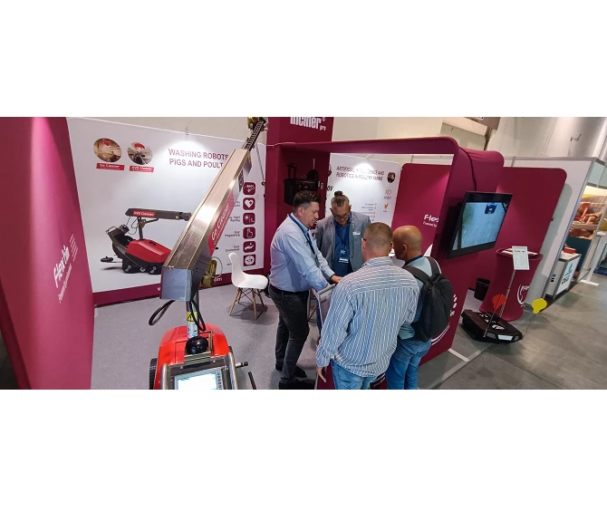 Flextim Industry na sajmu Smart Poultry World 2023 u Sofiji, Bugarska.