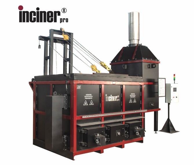 IncinerPro i2000 insinerator za živinarske farme.