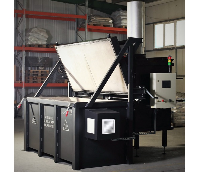 IncinerPro i850 insinerator za živinarske farme.
